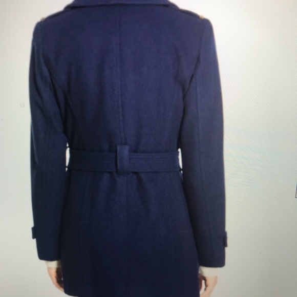 Michael Kors Sapphire Asymmetrical Coat - Picture 5 of 8